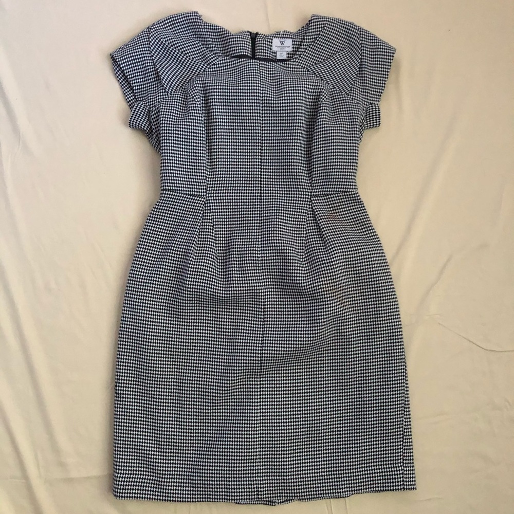 Worthington Houndstooth Dress Size M